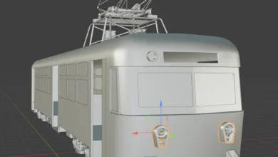 A visual from the Virtual Reality project documenting the Raml Tram. Photo: Courtesy of Engineer Ahmed Amara