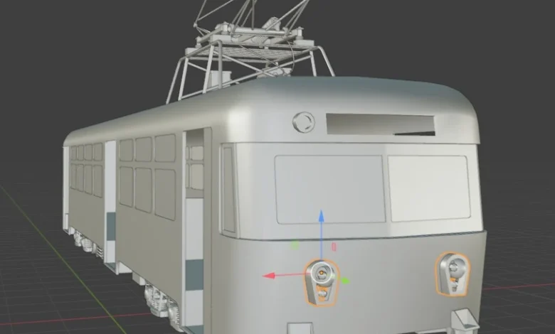 A visual from the Virtual Reality project documenting the Raml Tram. Photo: Courtesy of Engineer Ahmed Amara