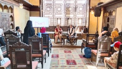 A perspective from the heritage symposium at Bayt al-Sinnari. Photo: Heba Moawad