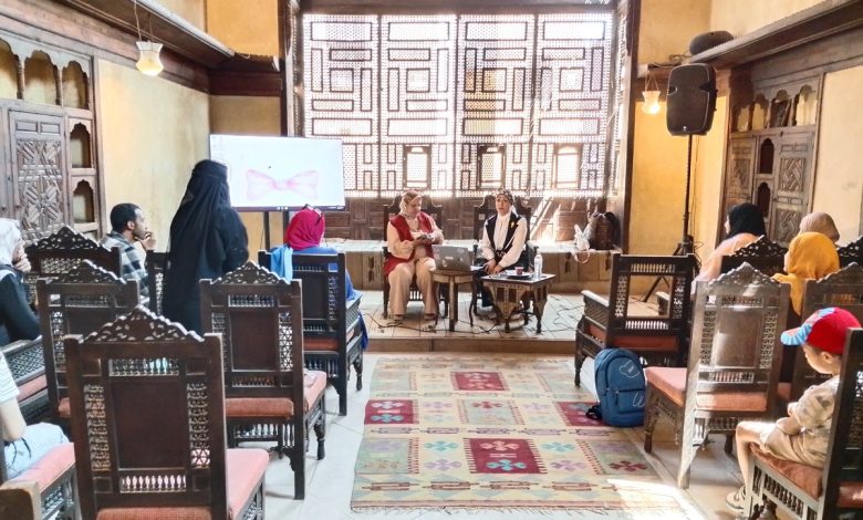 A perspective from the heritage symposium at Bayt al-Sinnari. Photo: Heba Moawad