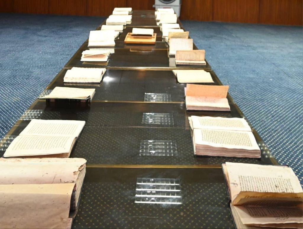 Rare manuscripts within the Damanhour Municipal Library. - Photo: Mahmoud Dowair