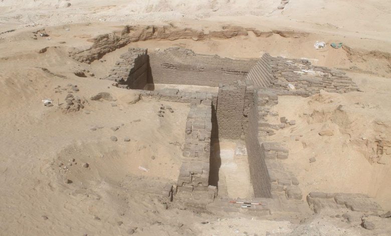 Archaeological discovery at Gabal al-Tayr in Minya - Photo: Ministry of Tourism and Antiquities website