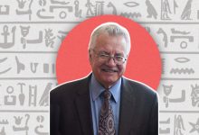 Dr. Hassan Amer, Professor of Archaeology at Cairo University Photo: Dr. Hassan Amer's Facebook page