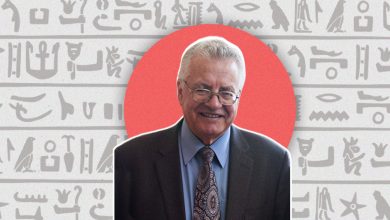 Dr. Hassan Amer, Professor of Archaeology at Cairo University Photo: Dr. Hassan Amer's Facebook page